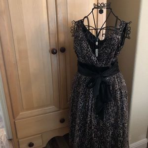 Beautiful Leopard Lace Dress